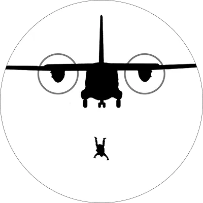 Military Freefall Icon